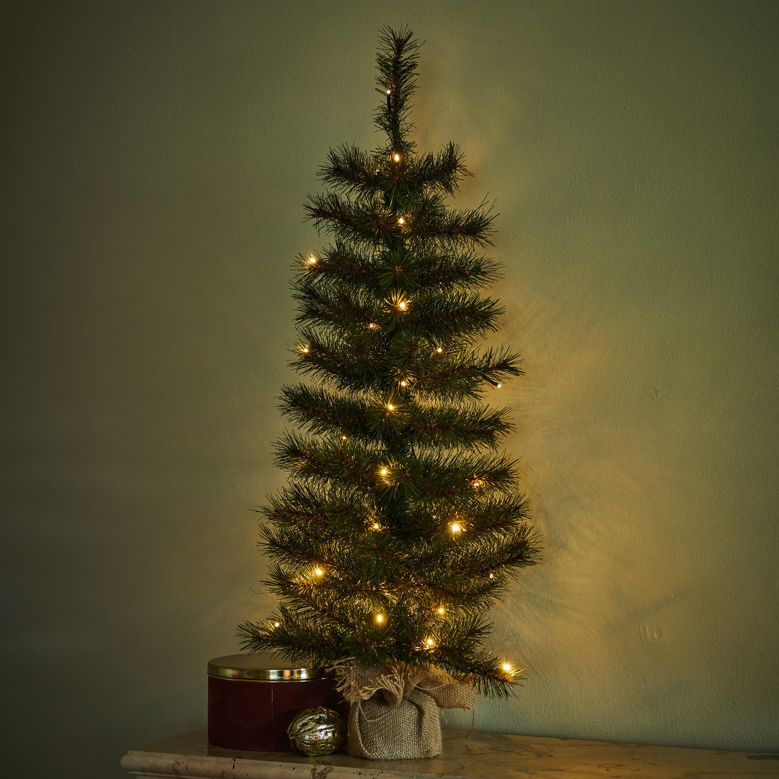 LED-Baum Alvin für innen und außen, Höhe 90 cm