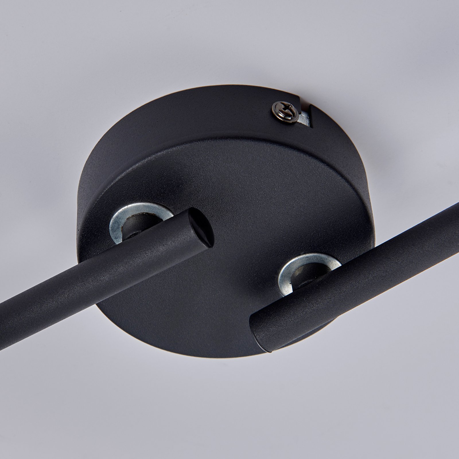 Julin Lampa Sufitowa Black/Gold - Lindby