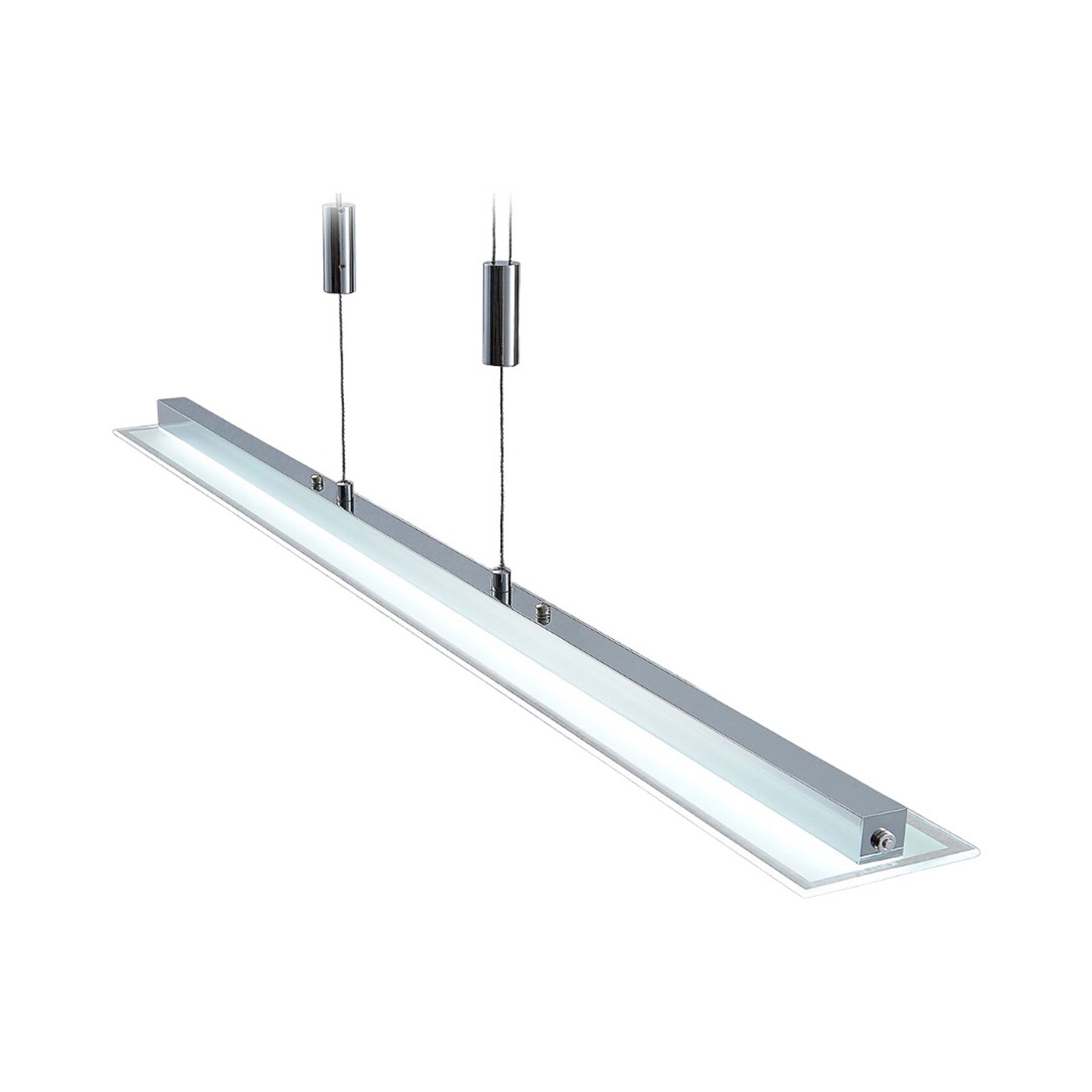 Sladja Candeeiro Suspenso Chrome - Lindby