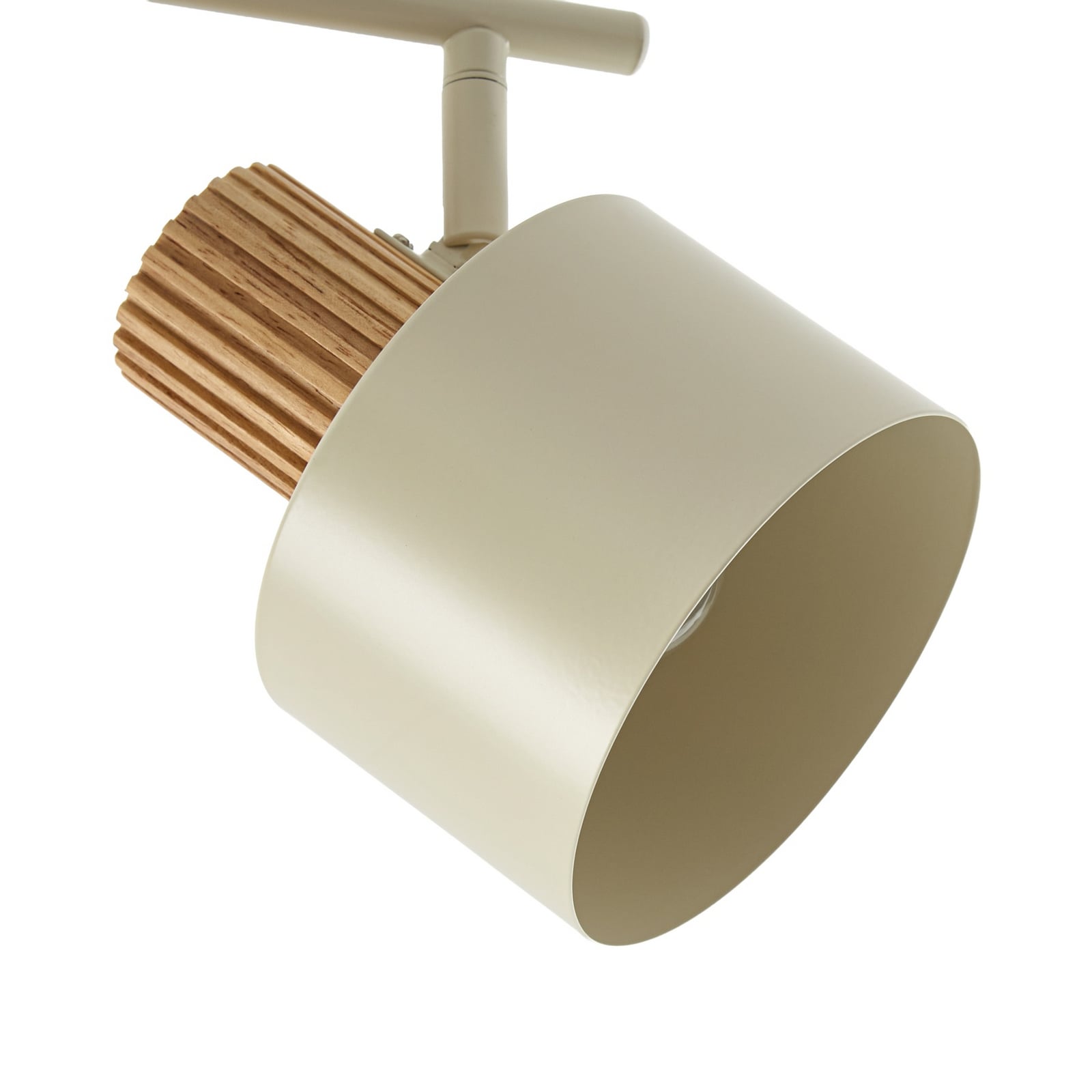 Lenja loftspot, E14, beige, 2 lyskilder, metal – Lindby Lenja loftspot, E14, beige, 2 lyskilder, metal – Lindby