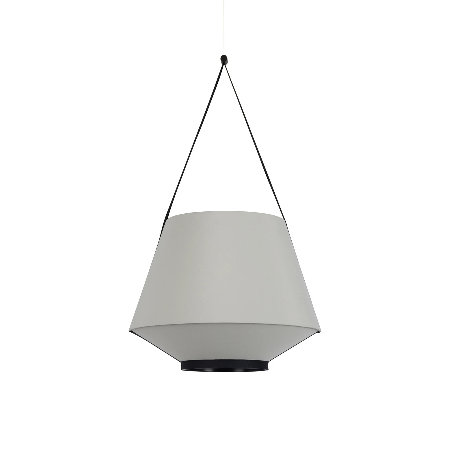 Forestier Carrie S hanglamp, olijfgroen