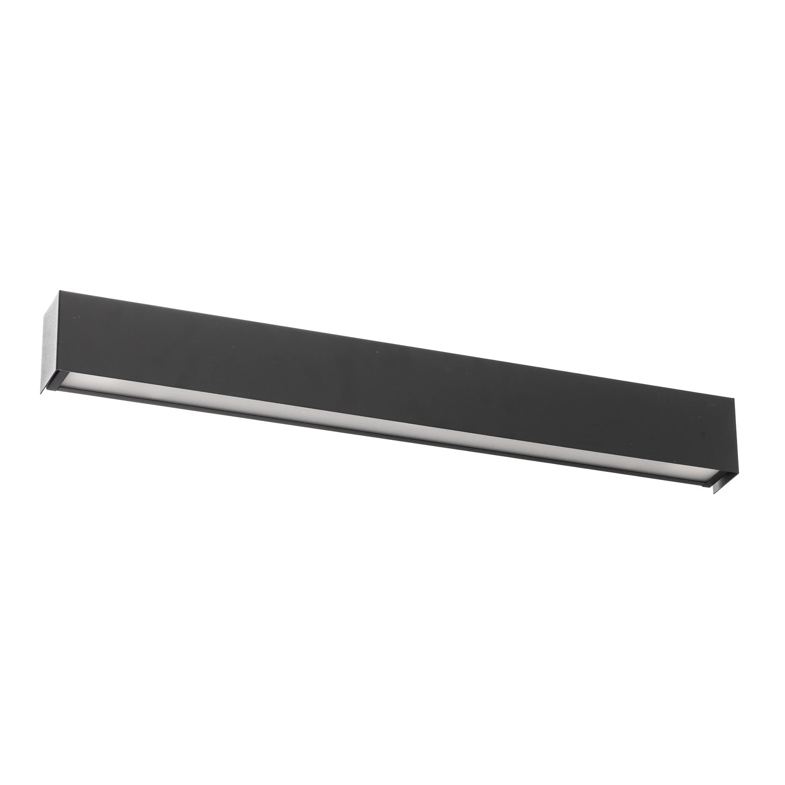 Applique Straight S, 62 cm, grafite