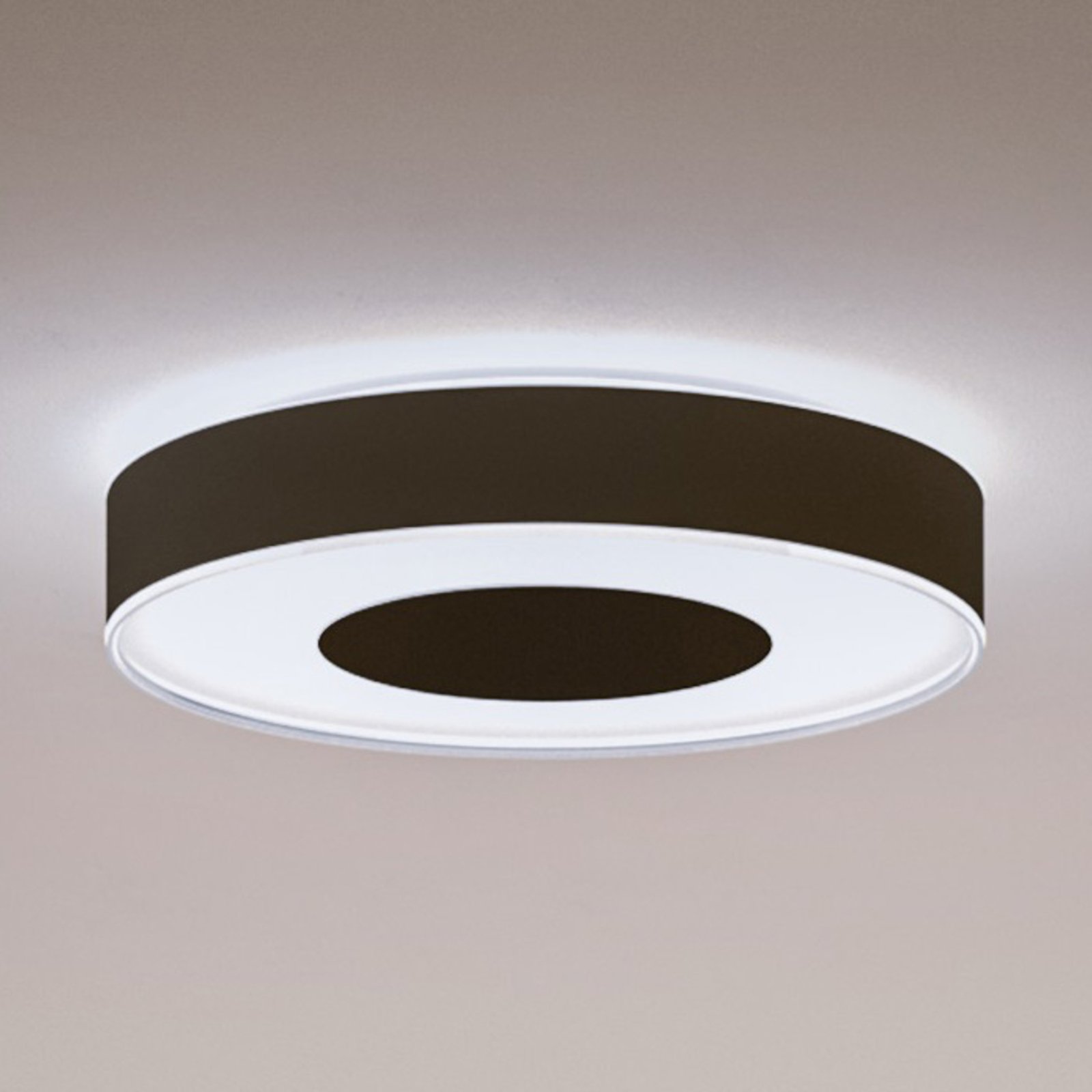 Infuse LED-Deckenleuchte 42,5cm, schwarz, dim. - Philips Hue