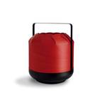 LZF Chou Short lámpara de mesa atenuable, rojo