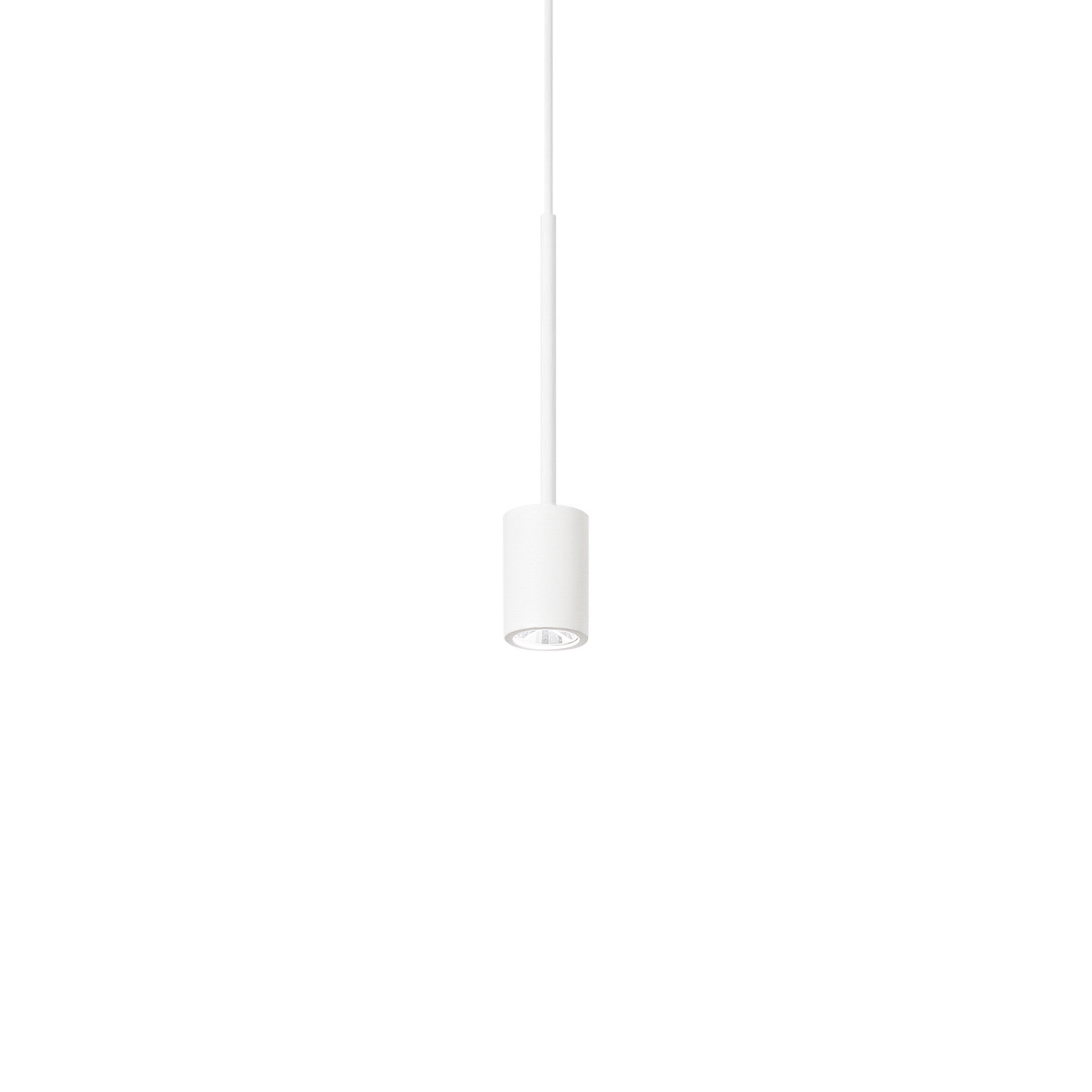 Ideal Lux Archimede Cilindro LED závěsné svítidlo, bílá, kov