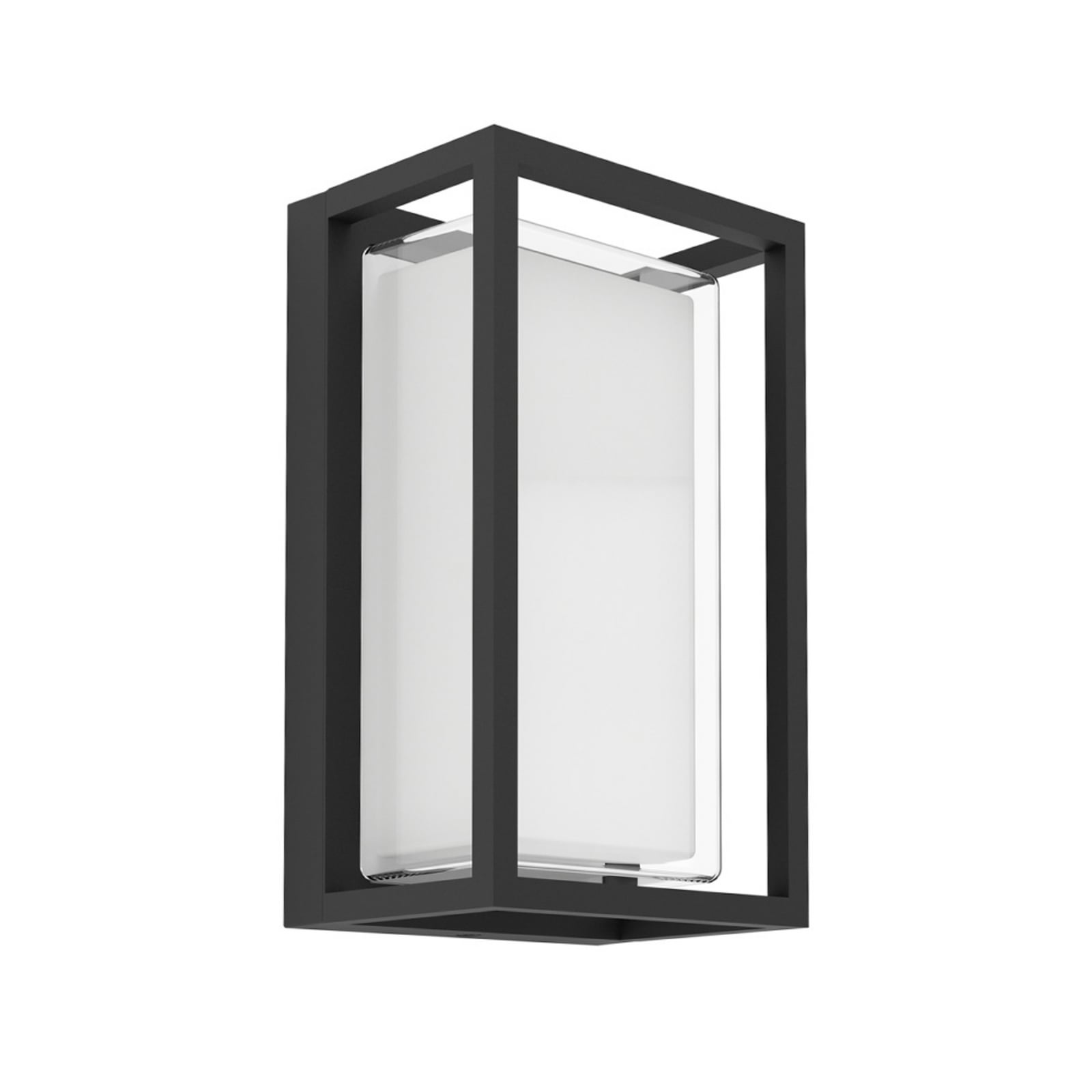 EGLO LED jutiklinis lauko sieninis šviestuvas „GENOVESE“, juodas, 24 cm, IP65, EGLO LED jutiklinis lauko sieninis šviestuvas „GENOVESE“, juodas, 24 cm, IP65,