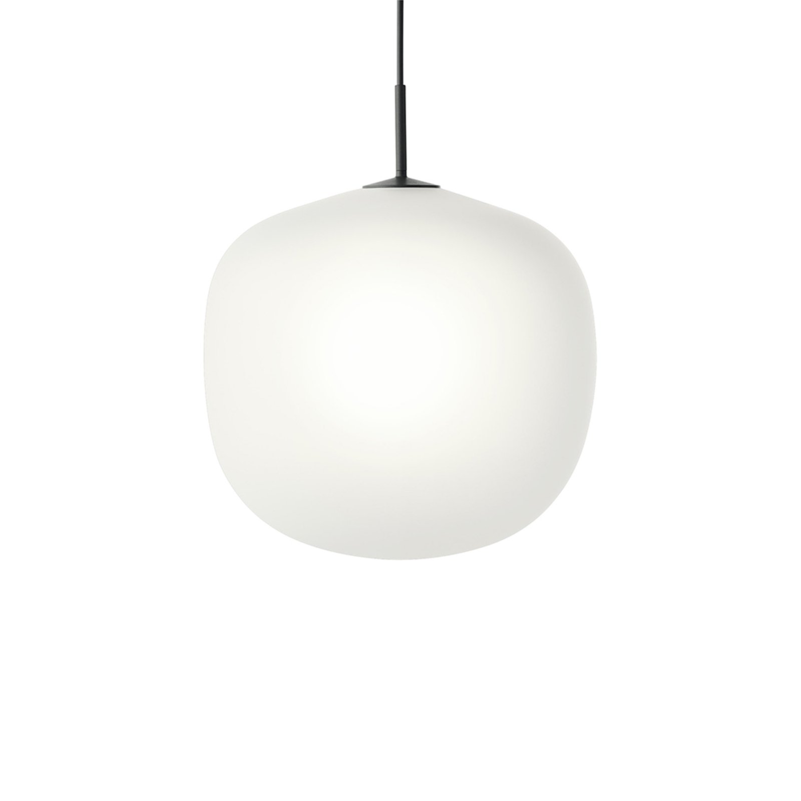 Rime Lámpara Colgante Ø45 Blanco/Negro - Muuto