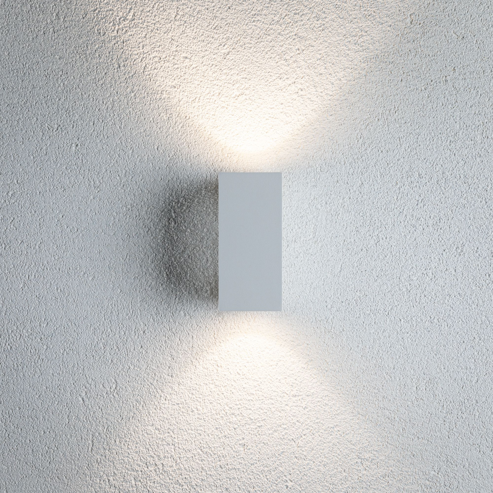 Paulmann Flame vanjska zidna svjetiljka s 2 žarulje 12,8 cm bijela