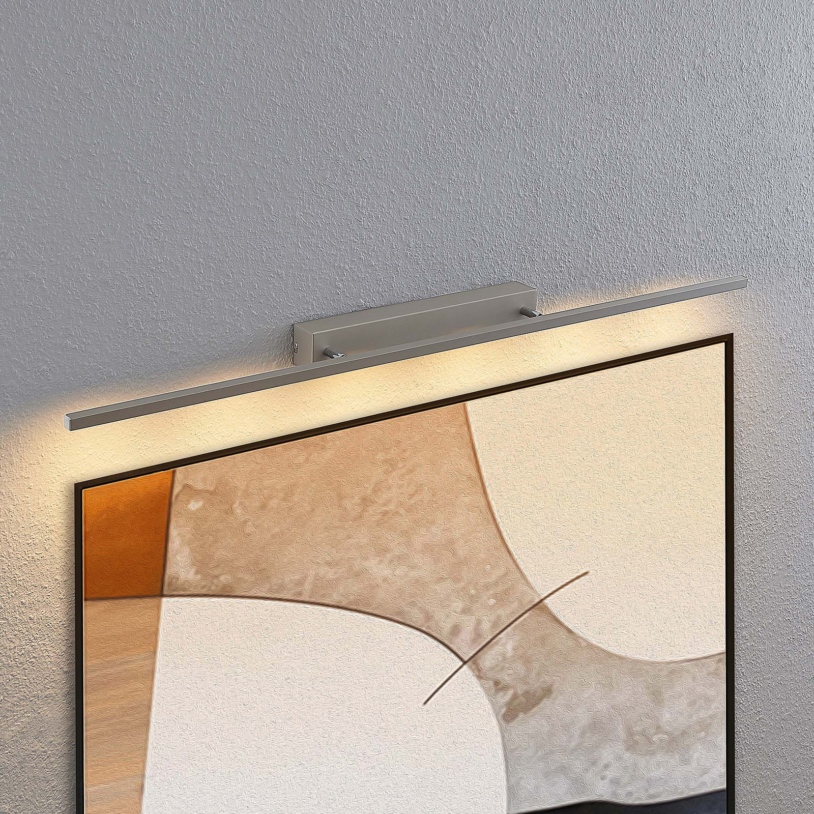 Alexis Vegglampe L118 Nickel/Chrome - Lucande