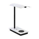 Arenaza LED table lamp, dimmable, QI charging surface