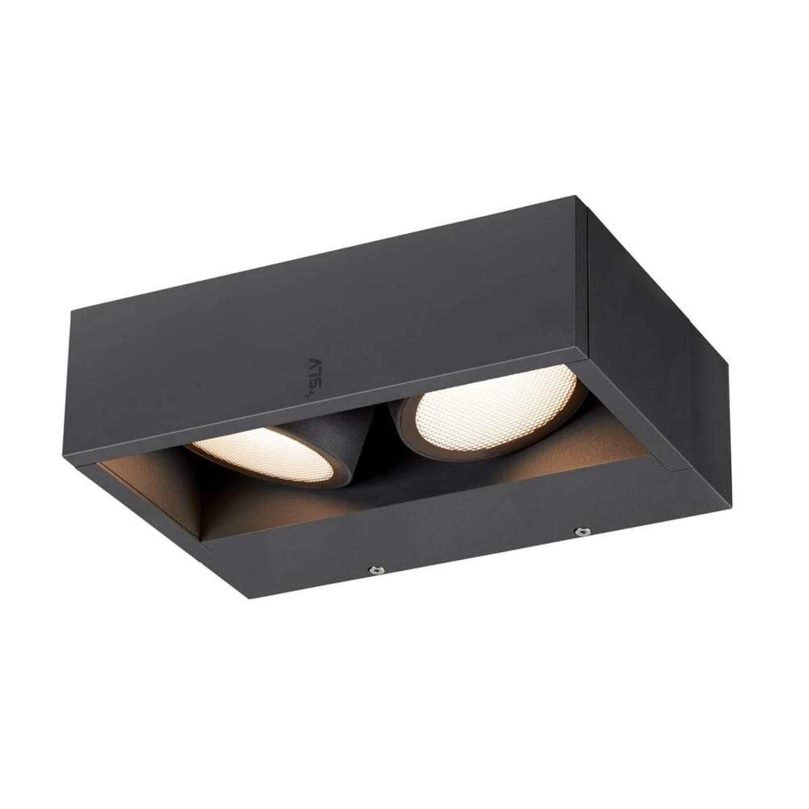 Eskina Frame Wandleuchte 3000/4000K Anthracite SLV - Wohnzimmer - Aluminium