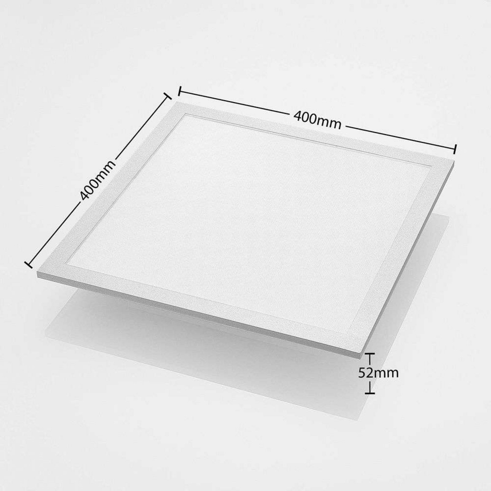 Gelora Plafond 4000K 40x40 White/Silver - Arcchio