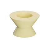 Dos candelabros amarillos, Ø 8 cm - Hübsch