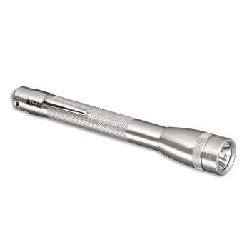 Silberne Mini-Maglite AAA LED-Taschenlampe