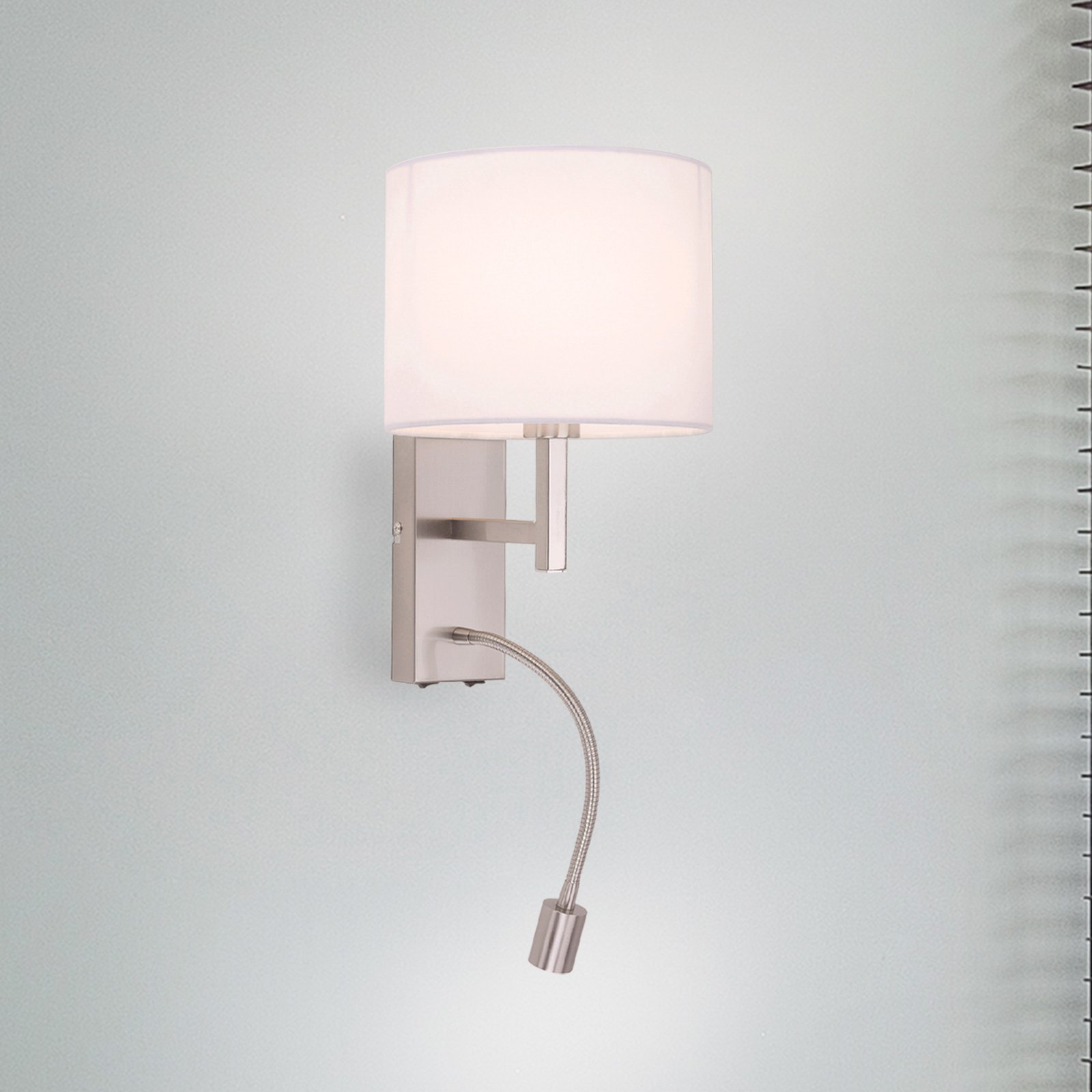 Paul Neuhaus Robin wall lamp with reading arm