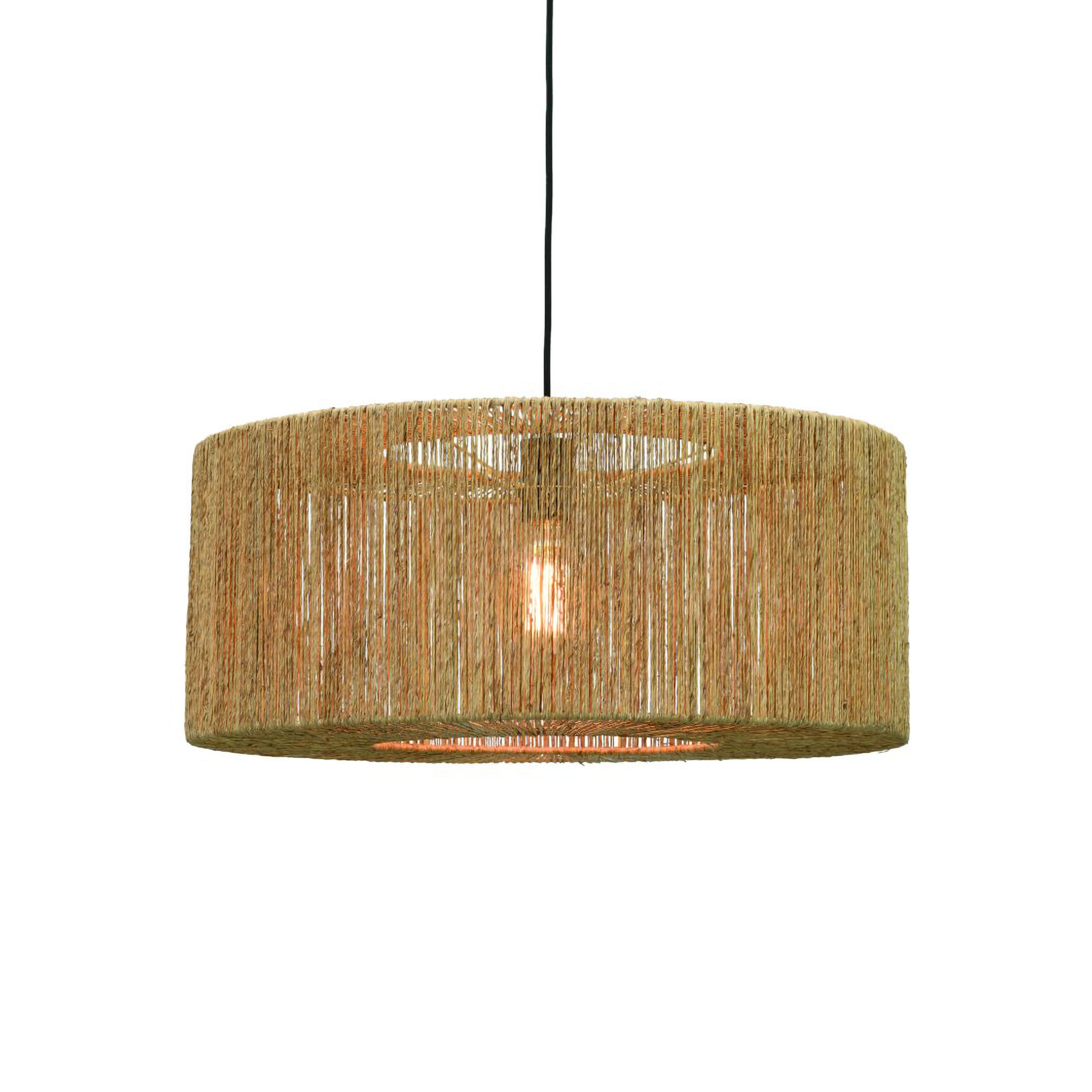 GOOD & MOJO Iguazu suspension cylindre naturel 60