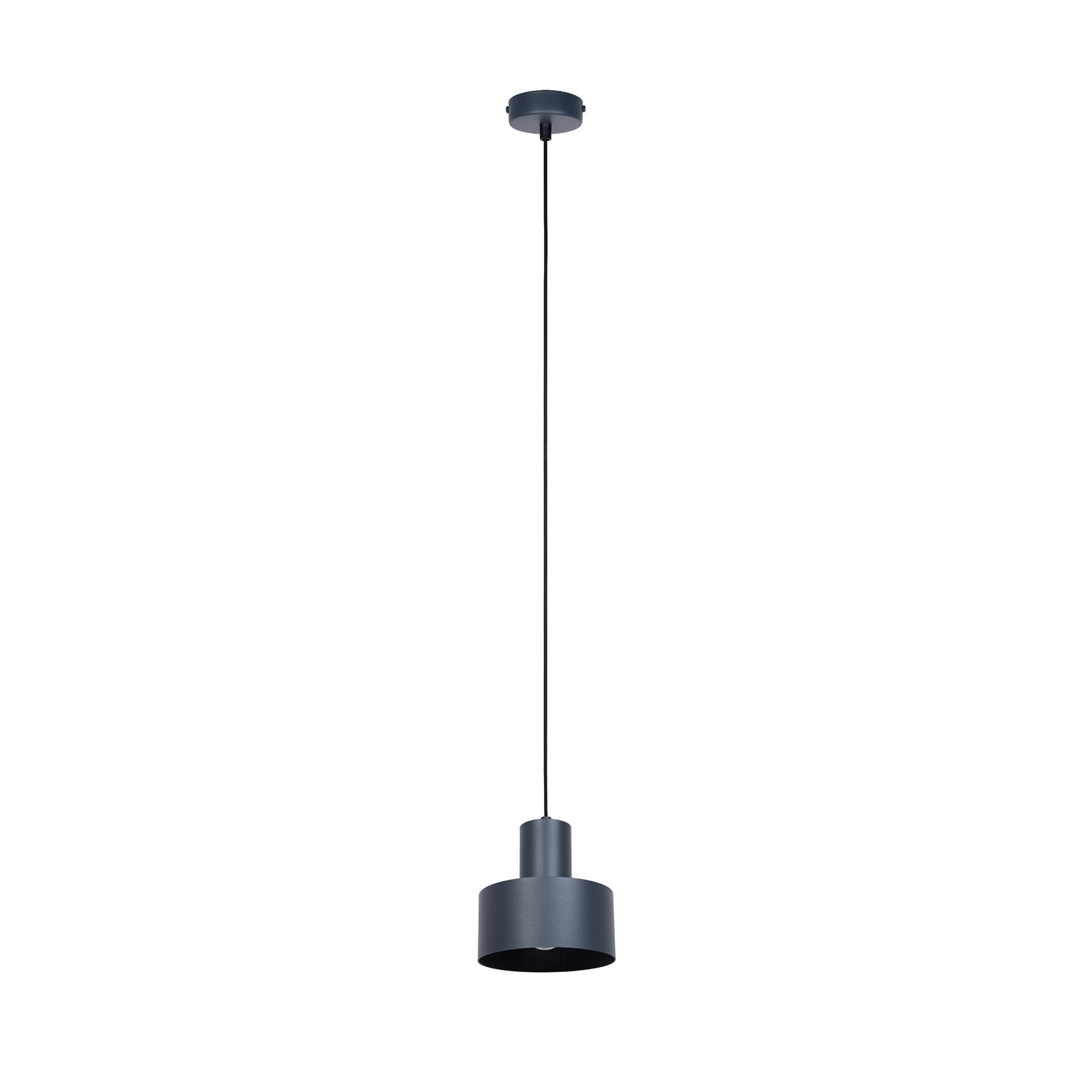 Hængelampe Rif S, antracit, 1 lyskilde, Ø 15 cm, stål