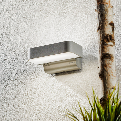STEINEL L 810 S Sensor-Außenwandleuchte silber