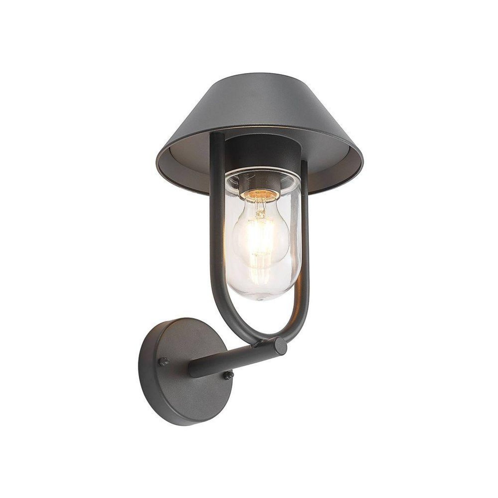 Olinum Utomhus Vägglampa Dark Grey - Lucande