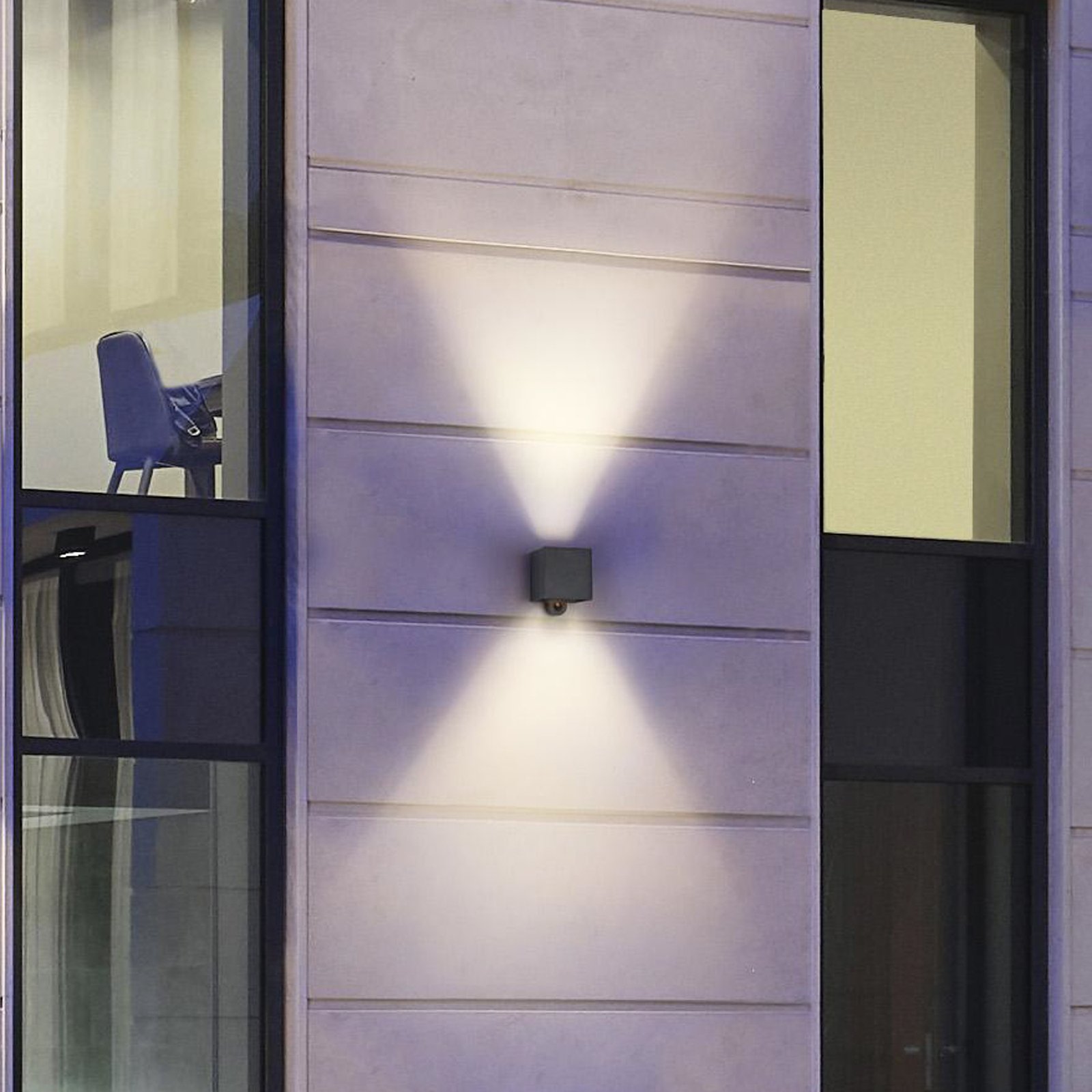 LEDVANCE LED įkraunamas lauko sieninis šviestuvas "Endura Style", jutiklis