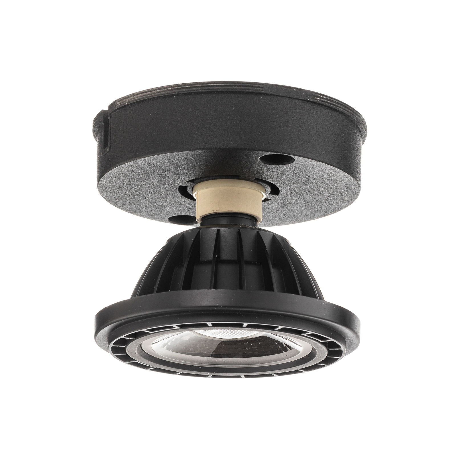 Dime LED ceiling light Fedler dimmable to warm, black