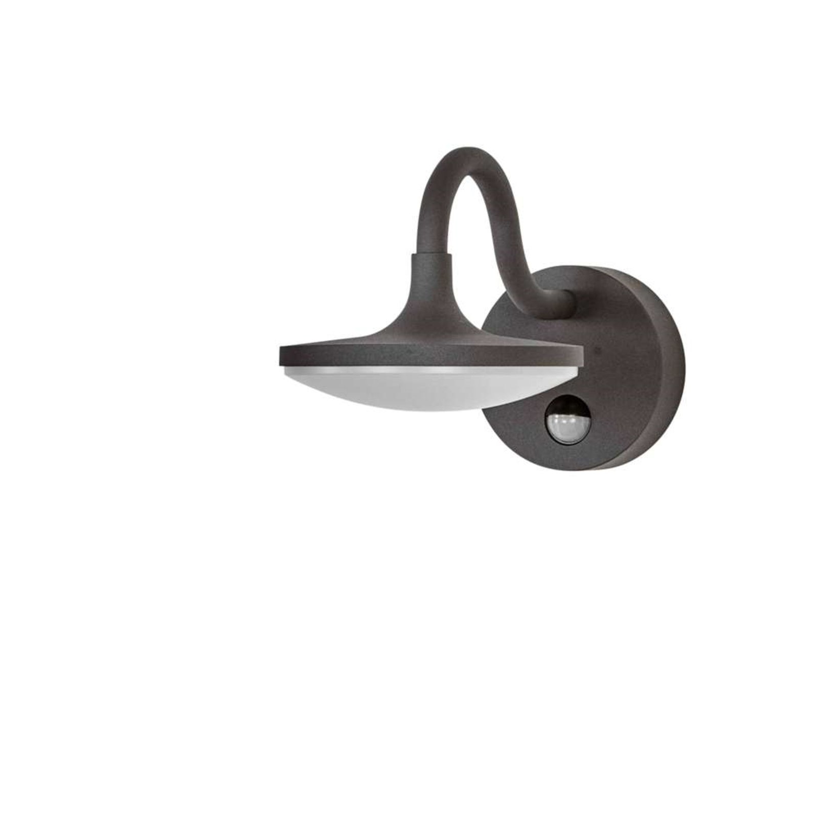 Finny Aplica de Exterior Dark Grey/White - Lucande