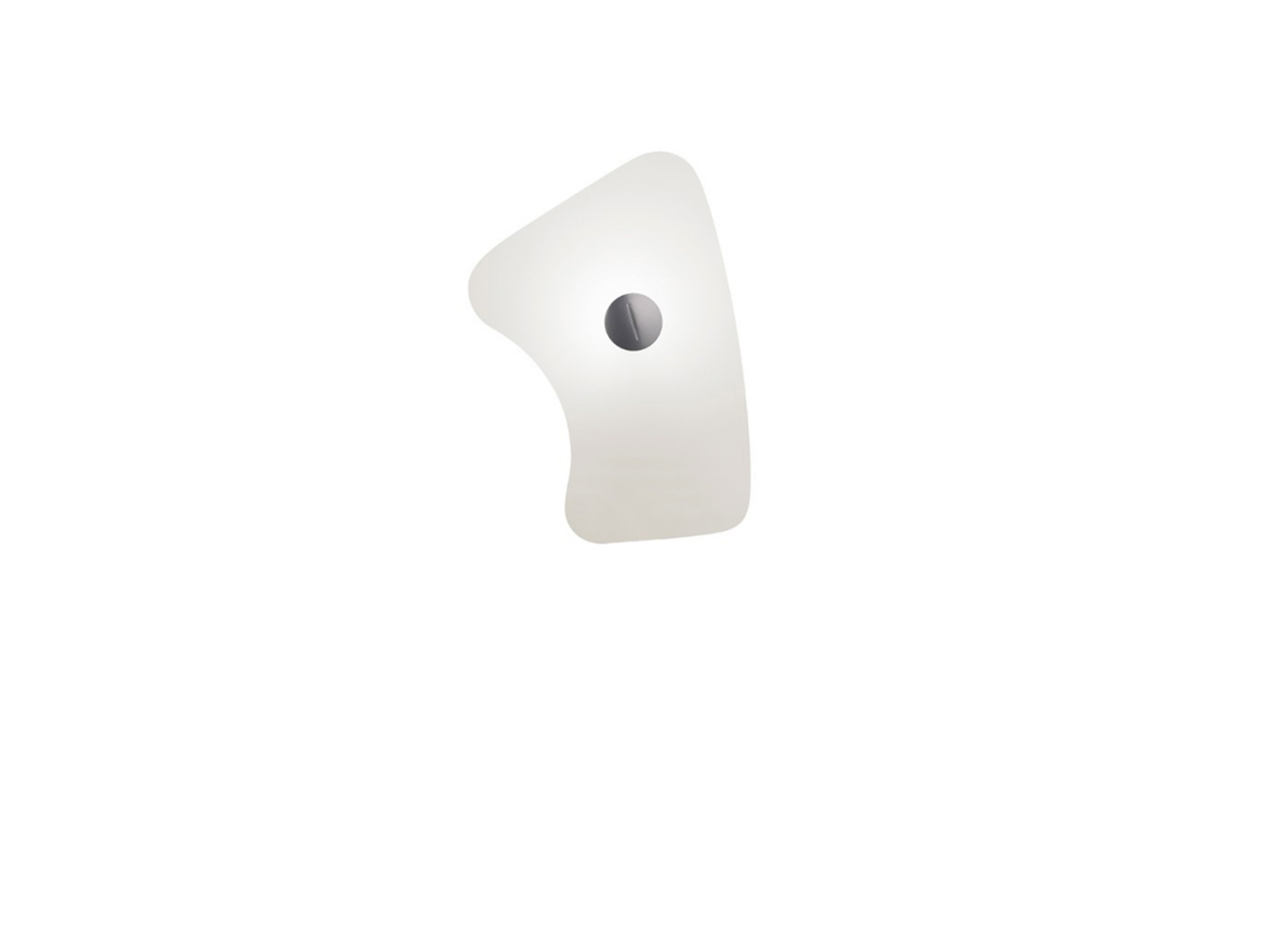 Bit 5/Orbital 5 Glasskærm Hvid - Foscarini