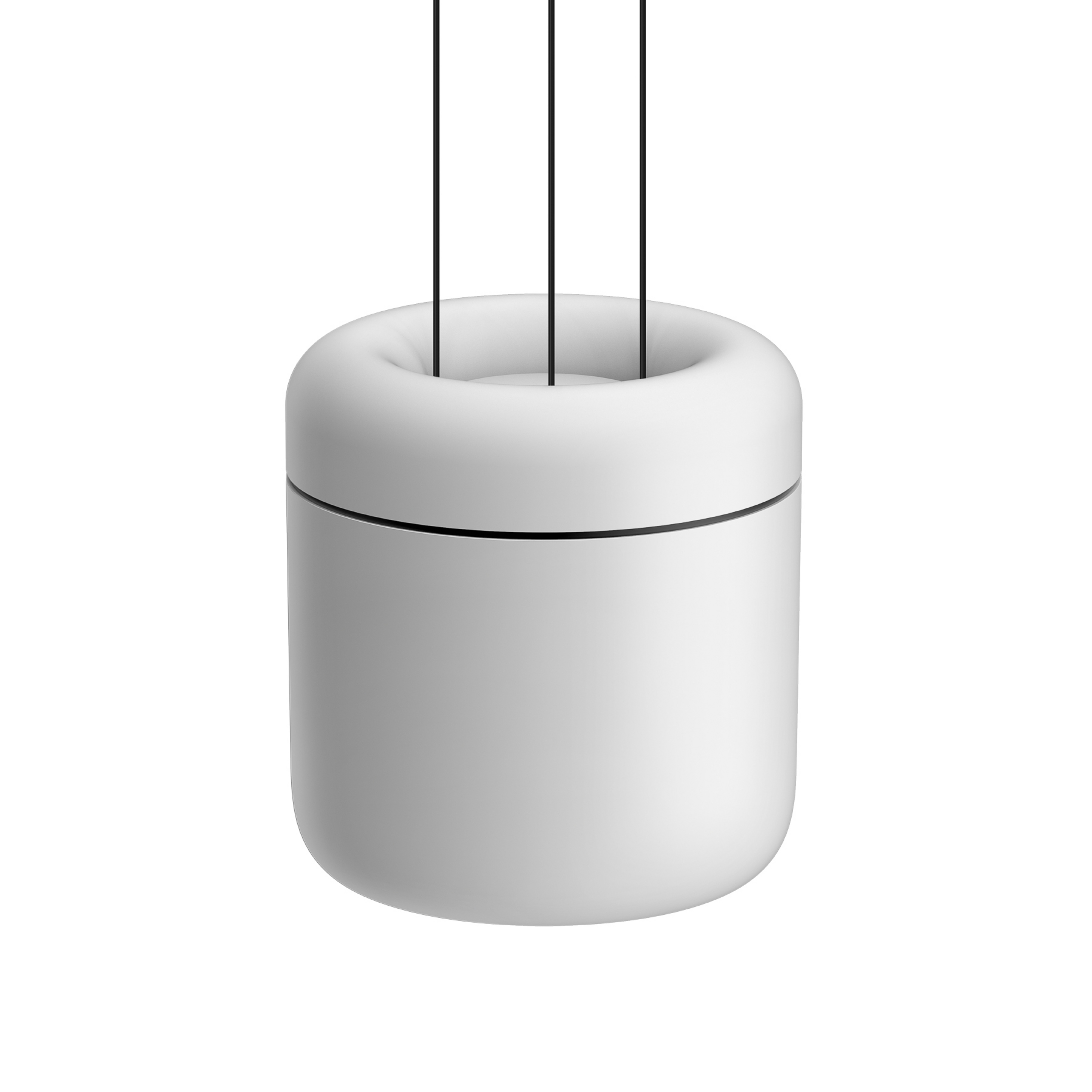 serien.lighting Cavity Suspension S 2,700K, valkoinen