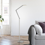 LED stovinis šviestuvas „SAMSKY“, plieninis, aukštis 161 cm, metalinis