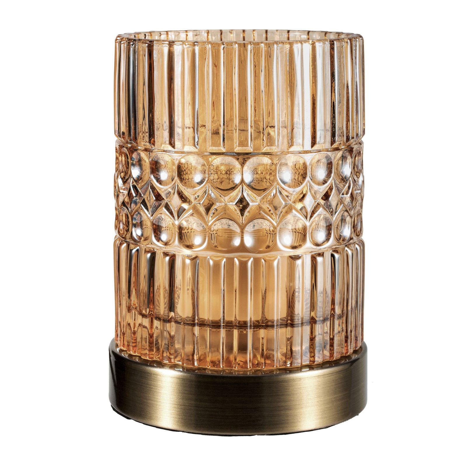 Pauleen Crystal Elegance stolová lampa zo skla