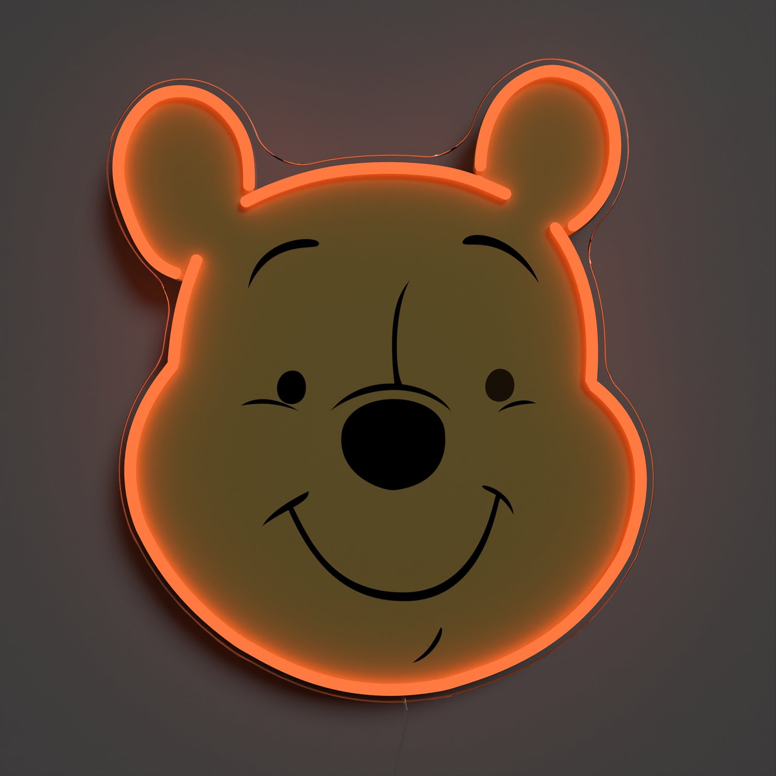 YellowPop Disney Winnie The Pooh Face stenska svetilka