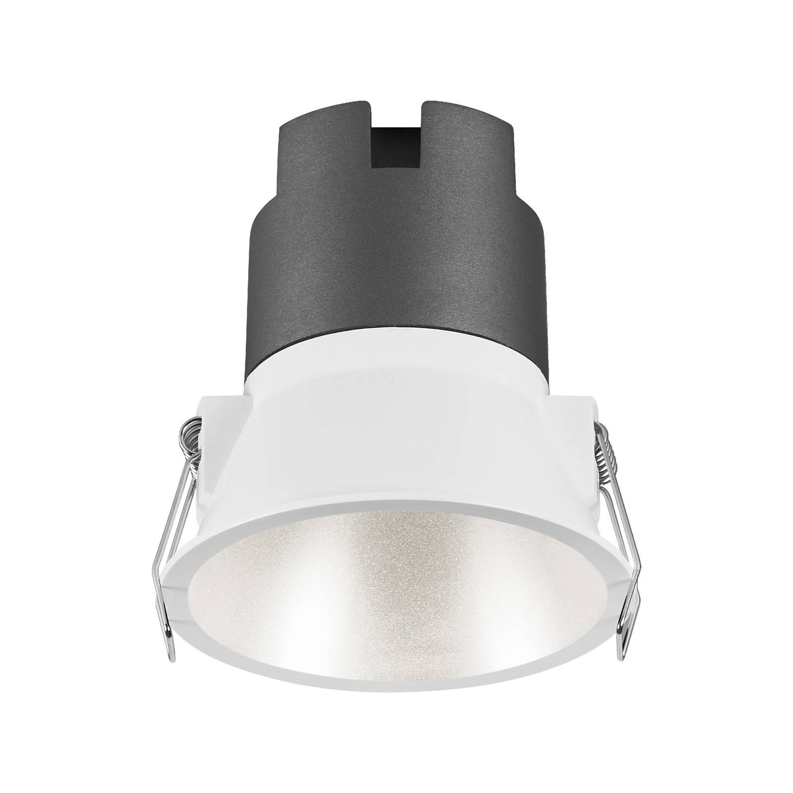 LEDVANCE SPOT TWIST Einbau-Downlight silber 10W 800lm 840 WT 93mm Durchmesser kaltweiße Lichtfarbe bis zu 90% Energieersparnis im Vergleich zu