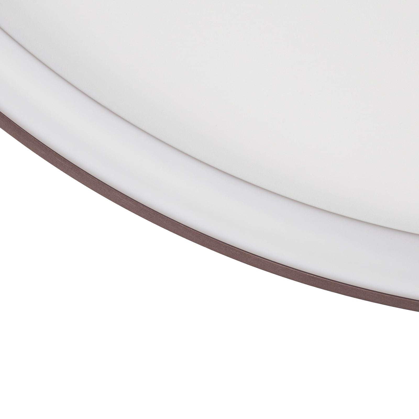 Lucande Asken LED ceiling light, 61 cm, brown, CCT, dimmable Lucande Asken LED ceiling light, 61 cm, brown, CCT, dimmable
