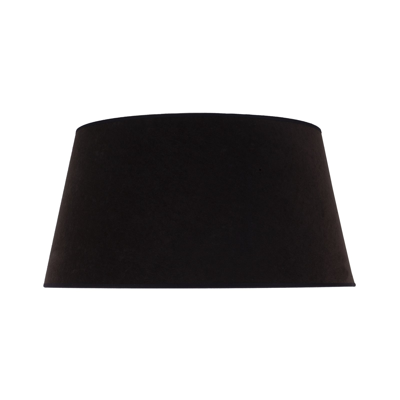 Cone lampshade height 25.5 cm, black/gold