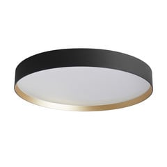LOOM DESIGN Lámpara LED de techo Lucia negra/dorada Ø 60 cm