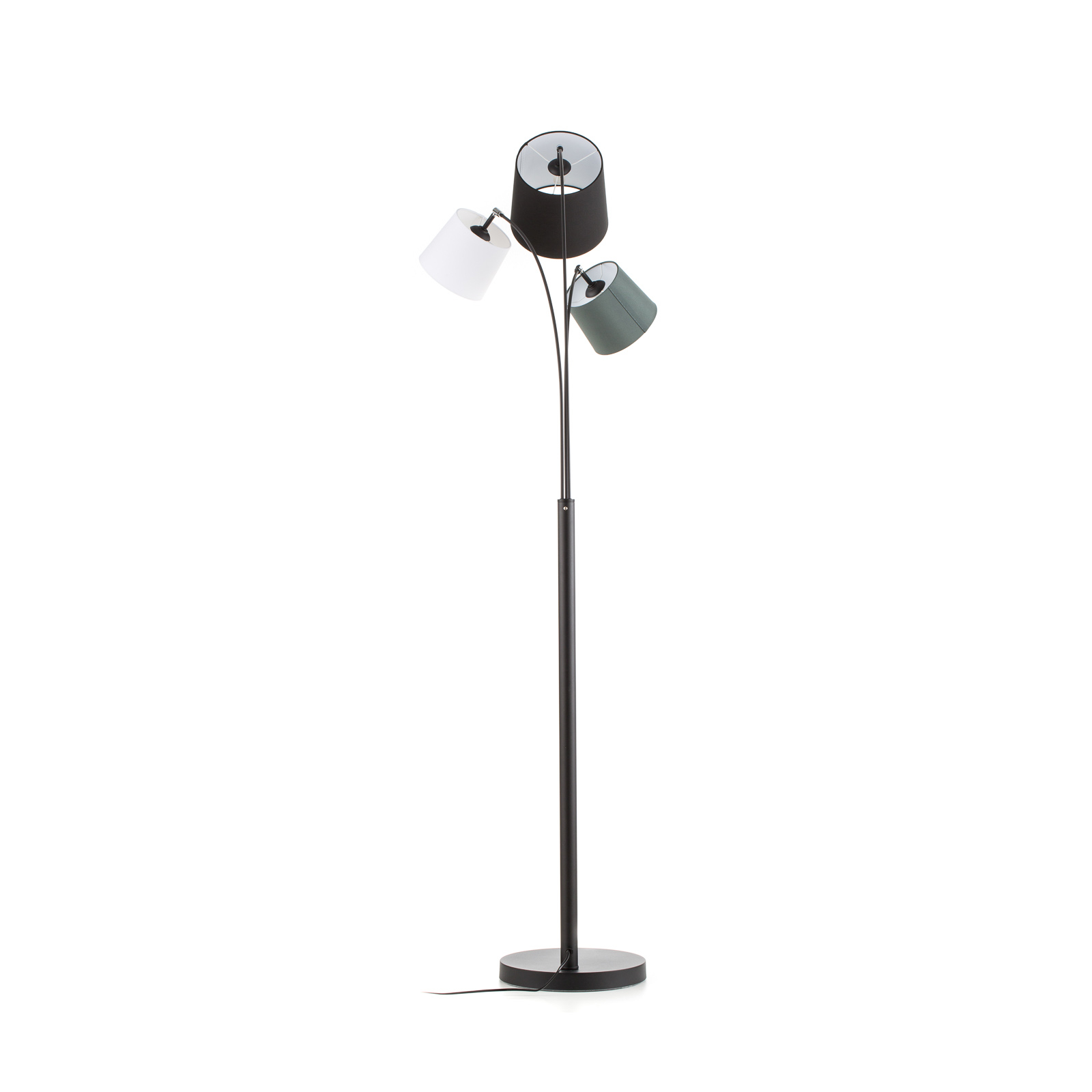 By Rydéns Foggy floor lamp with three lampshades