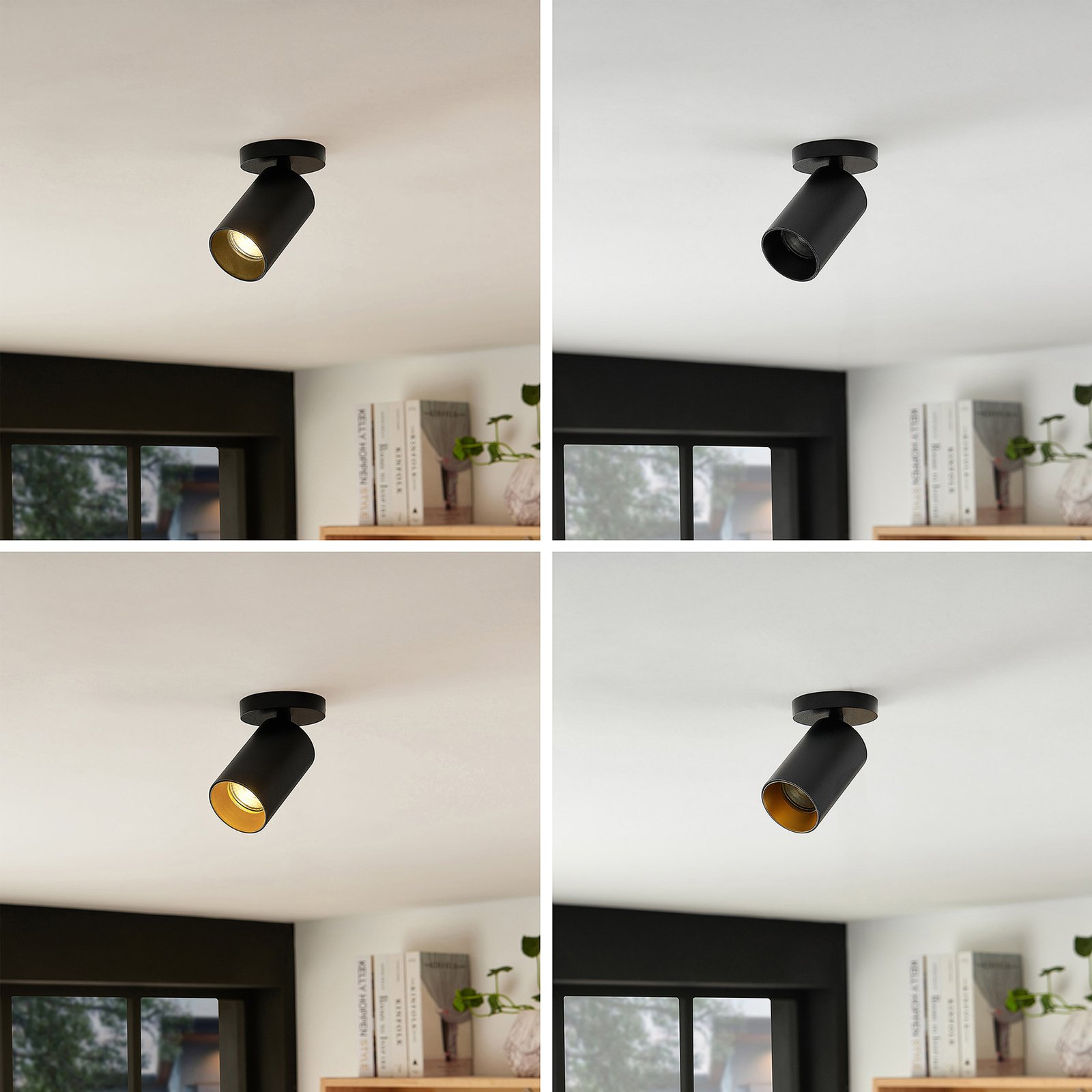 Brinja 1 Ceiling Lamp Black - Arcchio