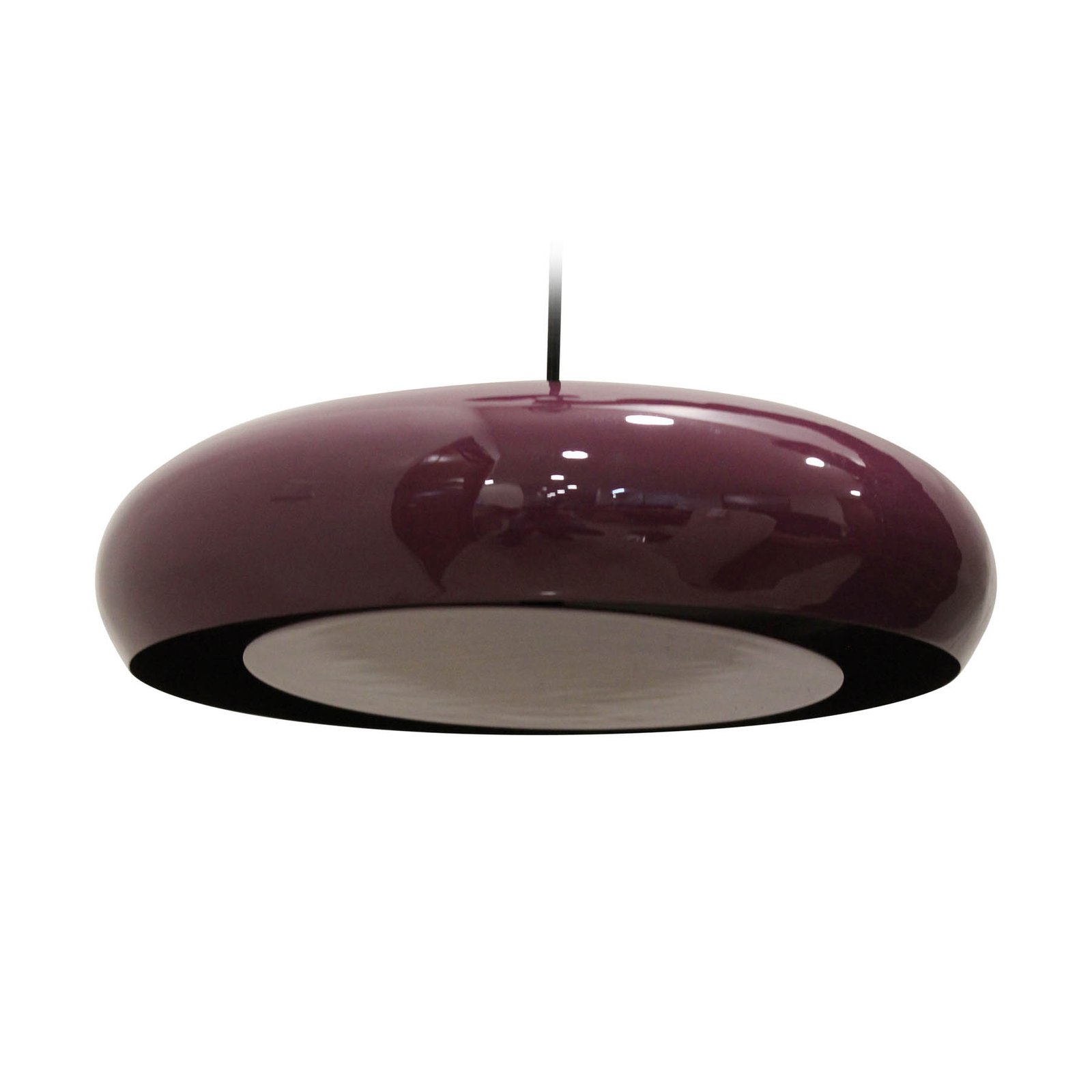 KARE Suspension Lia, violet, acier émaillé, 38 cm