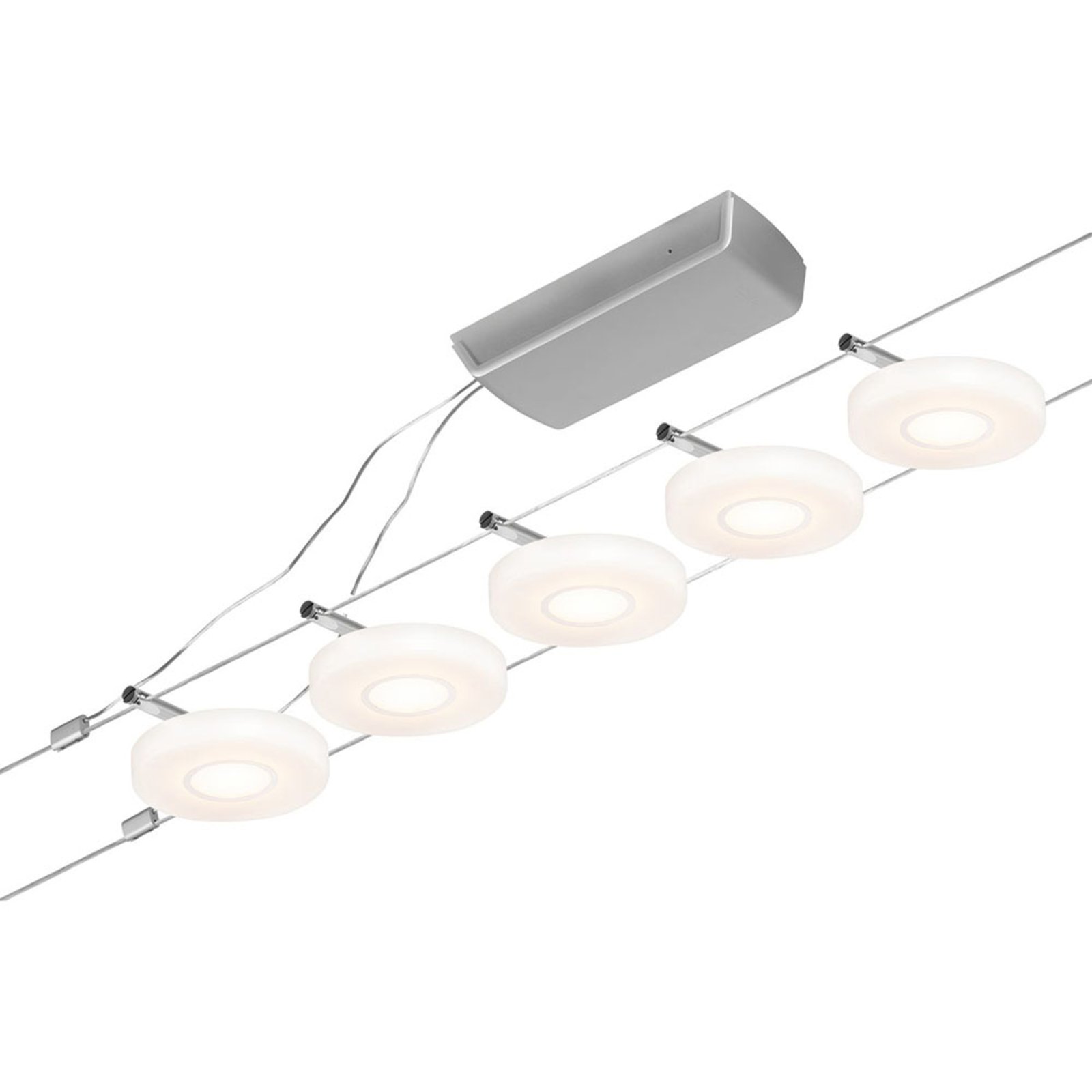 Wire DiscLED LED-Seilsystem, 5-flammig - Paulmann