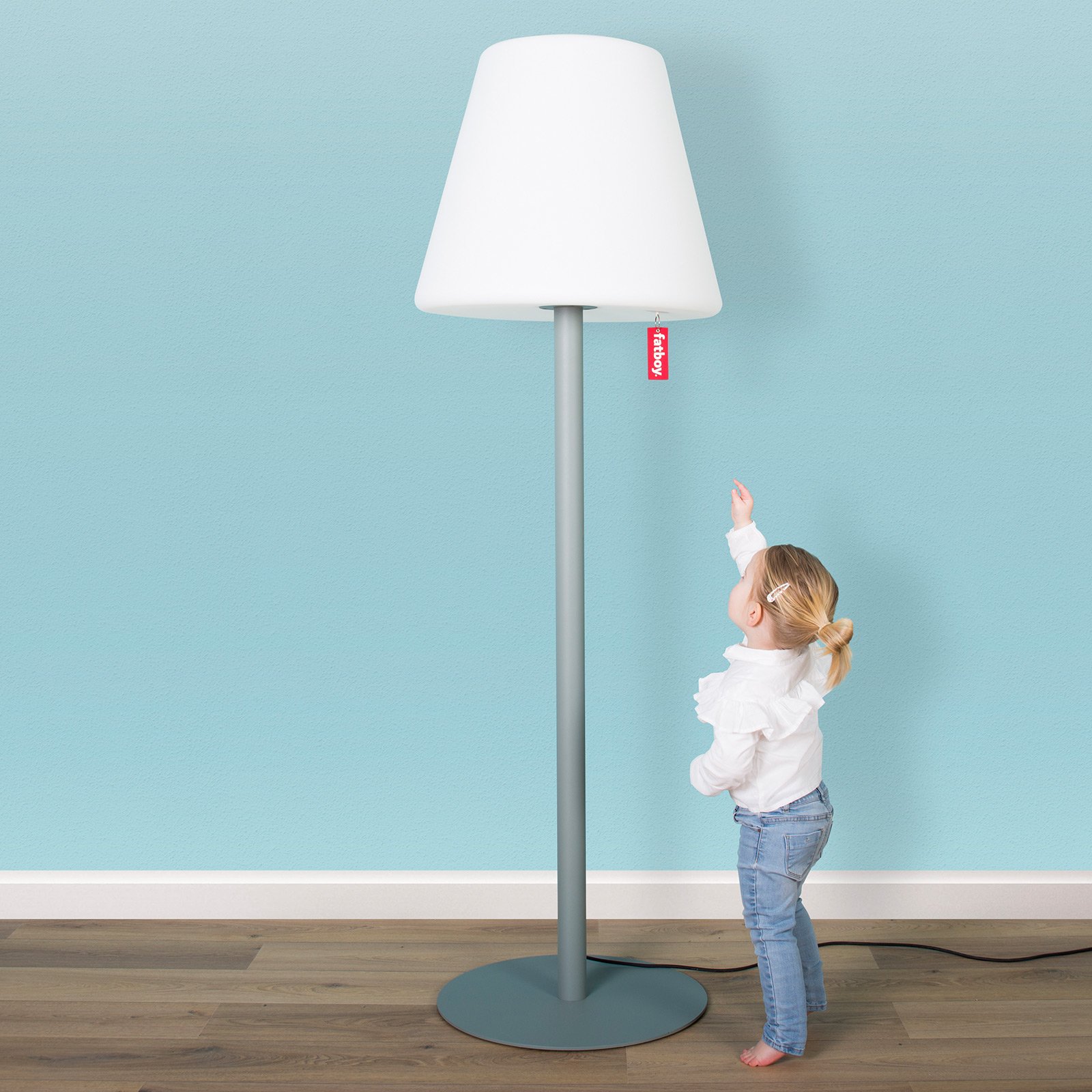 Fatboy Edison the Giant lampadaire LED gris clair