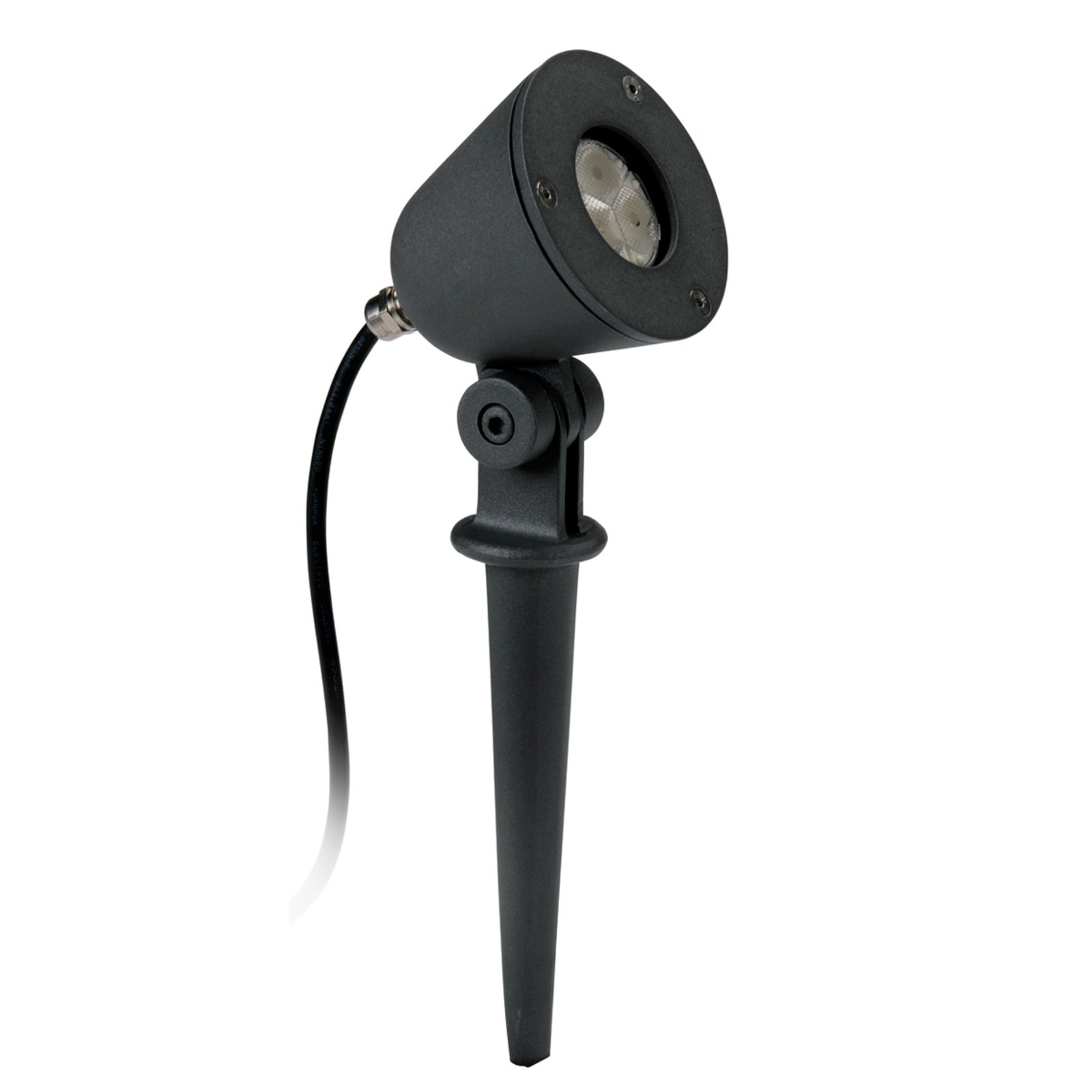 Albert Leuchten Concealed outdoor spotlight Invisible, black, aluminium, 4.5 W, energy efficiency: A+, L: 9.5 cm, H: 36 cm
