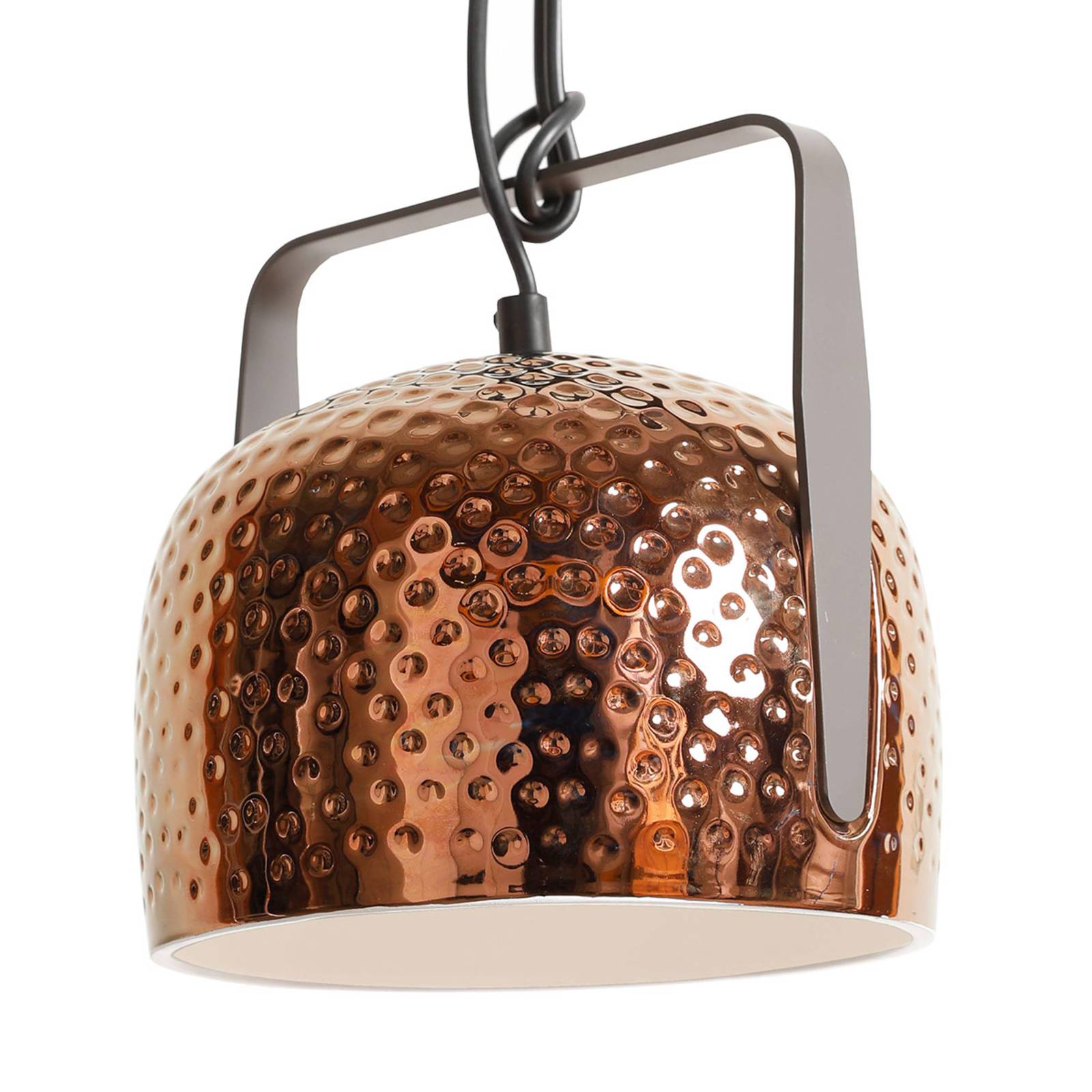 Karman Bag - brązowa lampa wisząca, 32 cm