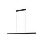 Mylosh LED-hengelampe, 150 cm, svart, CCT, dimbar – Lucande
