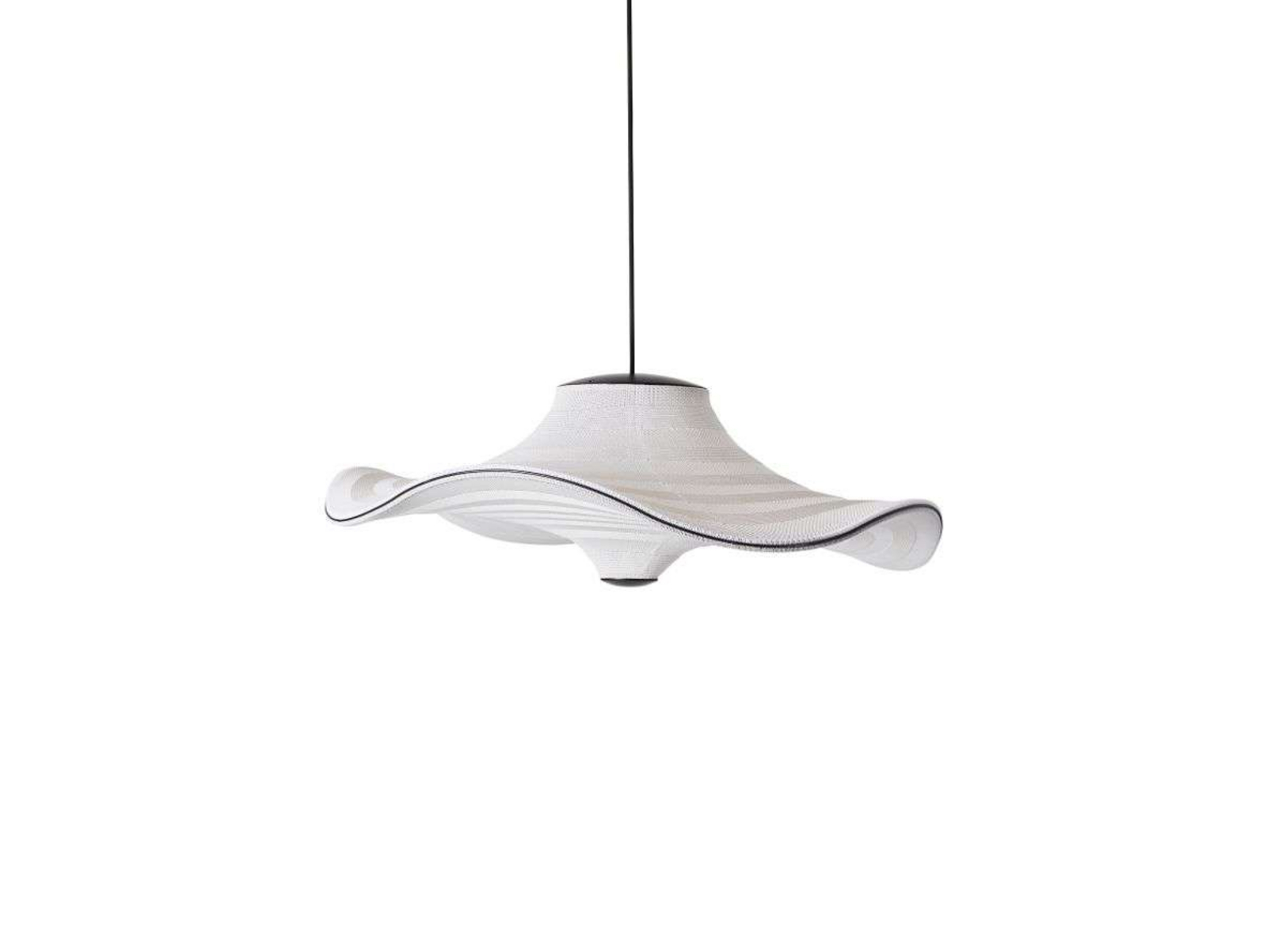 Flying Ø96 LED Lustră Pendul Ivory White - Made By Hand