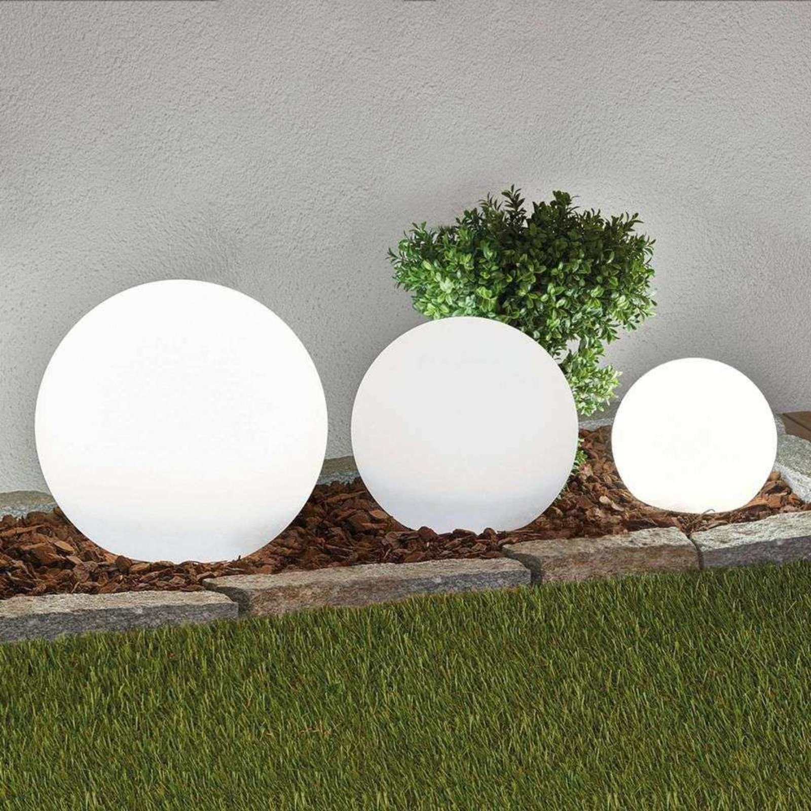 Lago Lămpi Solare 3 pcs. White - Lindby