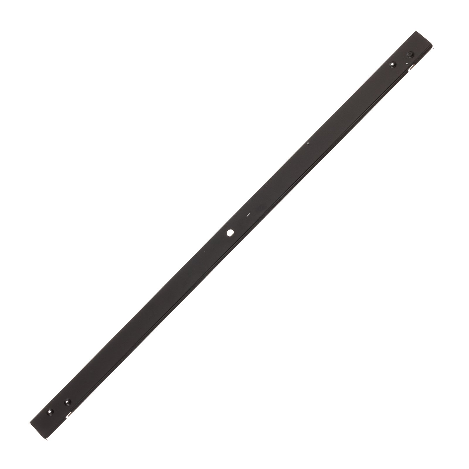 Stropné svietidlo Rovné čierne 122 cm