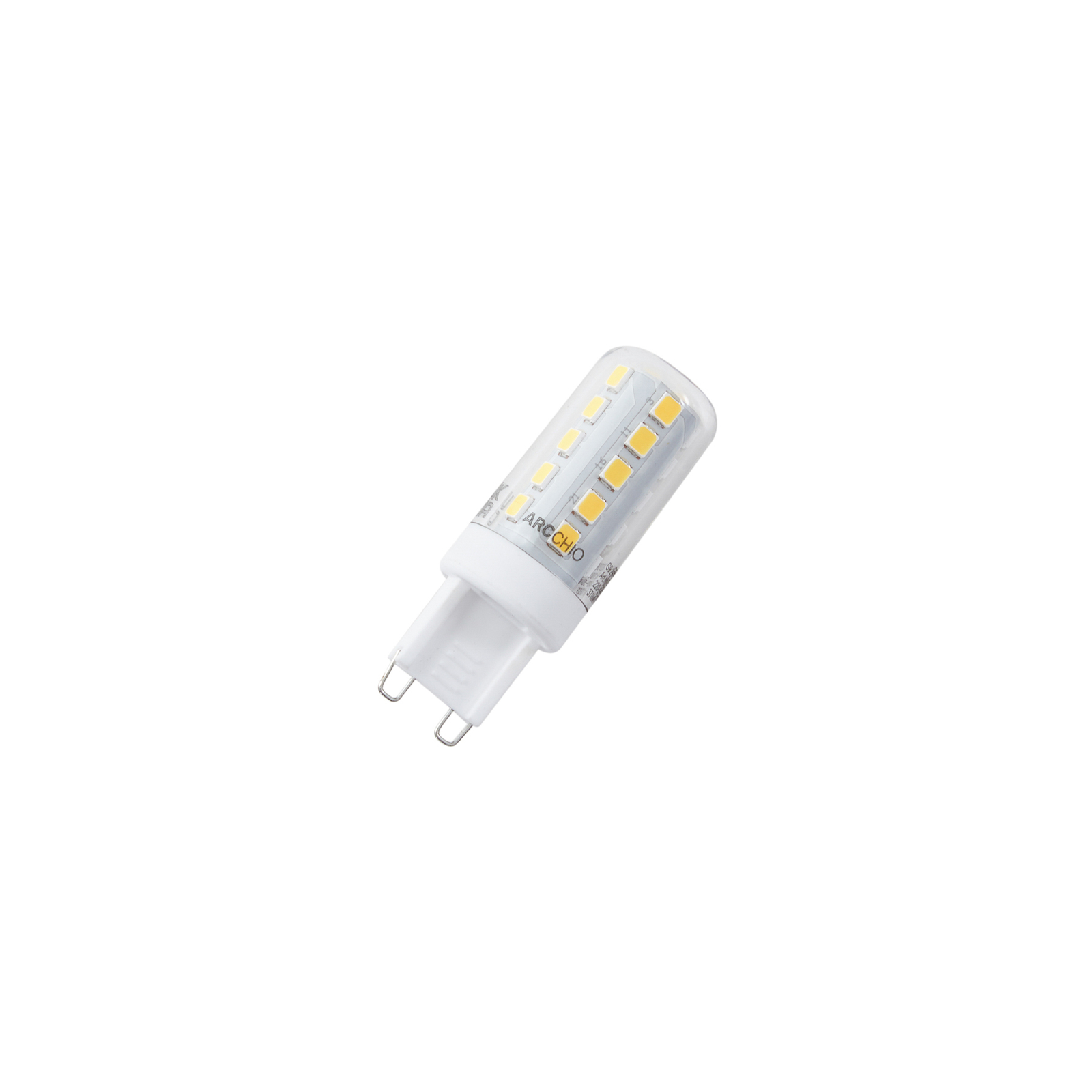 Arcchio LED-Leuchtmittel, G9, 2,6W, klar, 2.700 K