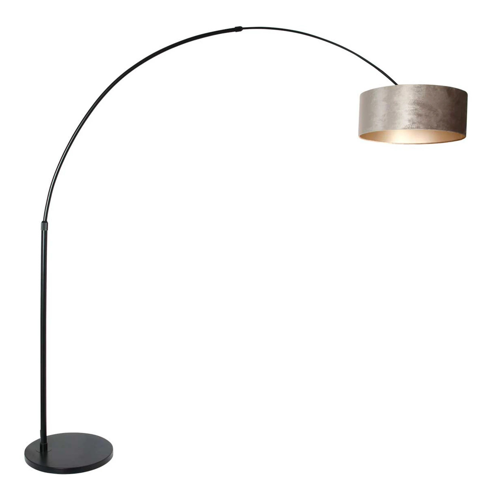 Stāvlampa Sparkled Light melna/sudraba