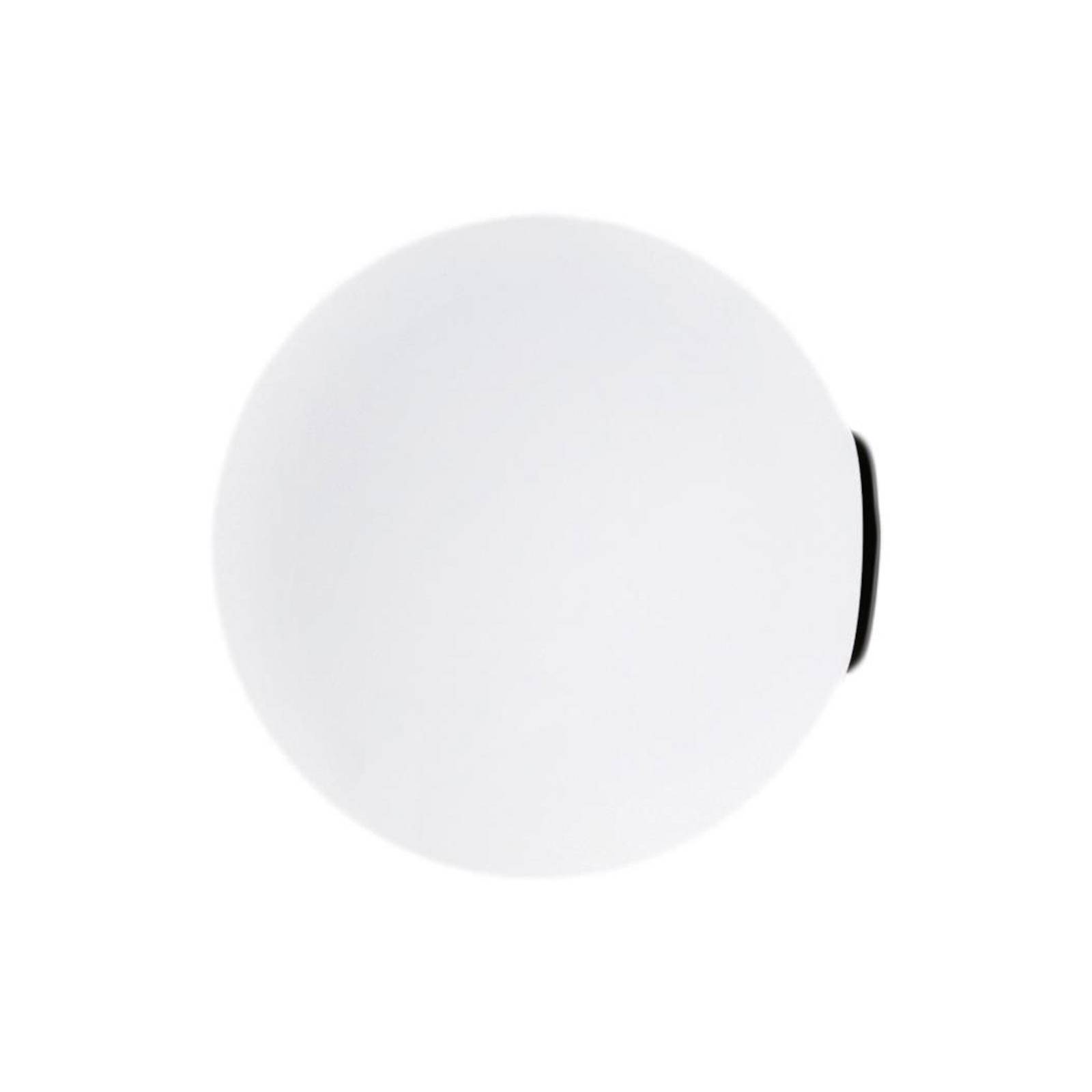 Karman Wandleuchte Maoo, Glas satiniert, Ø 12 cm, G9