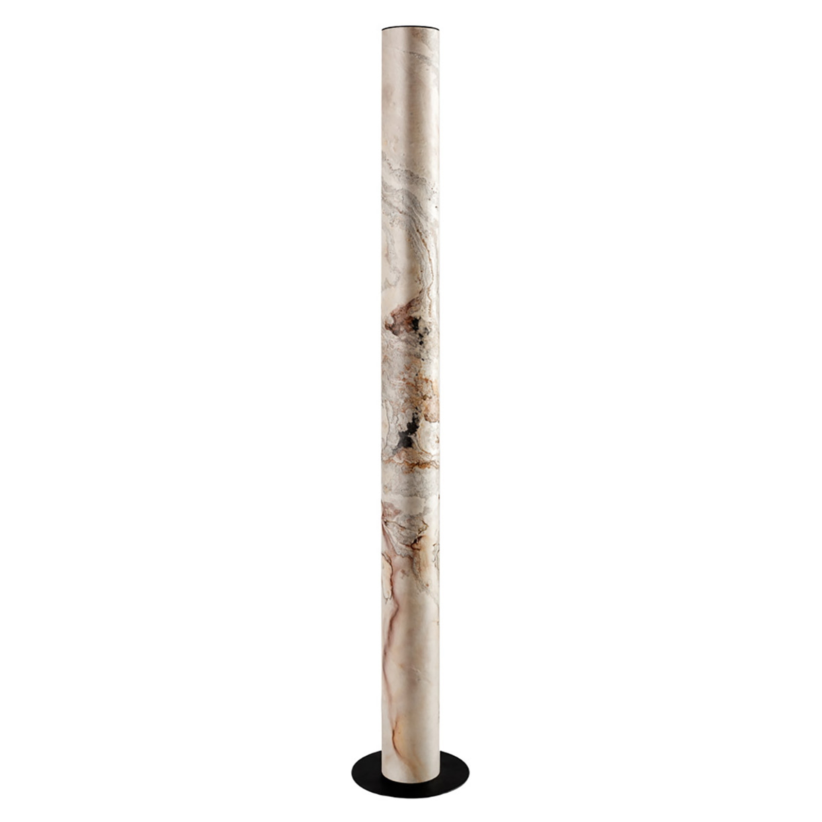 LeuchtNatur Columna Weißperle schwarz